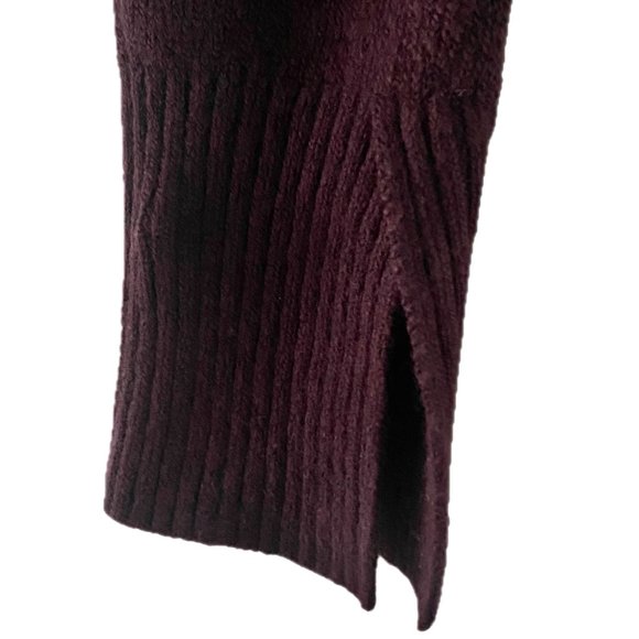 😊Banana Republic Womens Size S Pullover Sweater Turtleneck Purple Recycled NWT - Picture 7 of 9